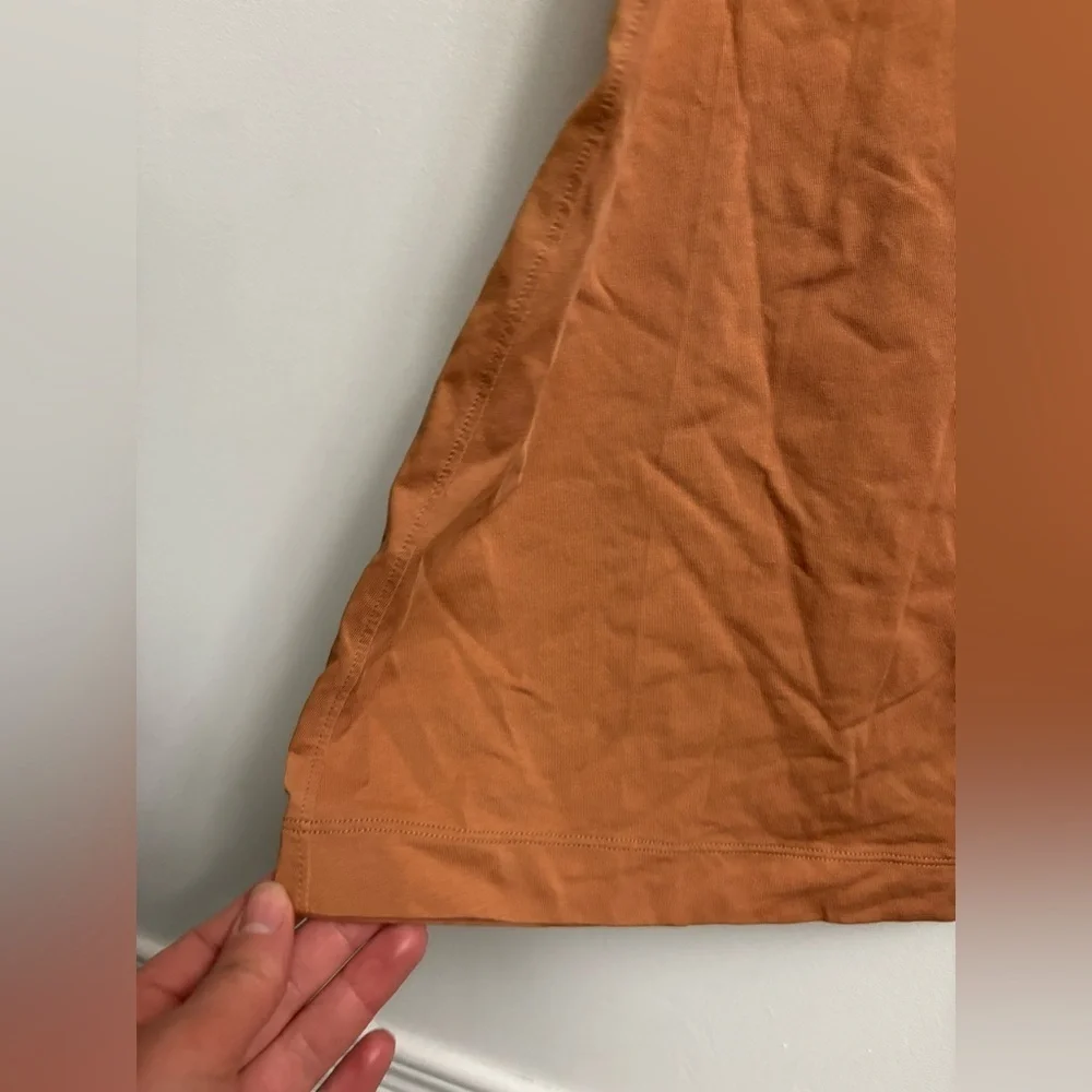 Uniqlo Brown Raglan Sleeve Midi Dress small - Picture 5 of 7